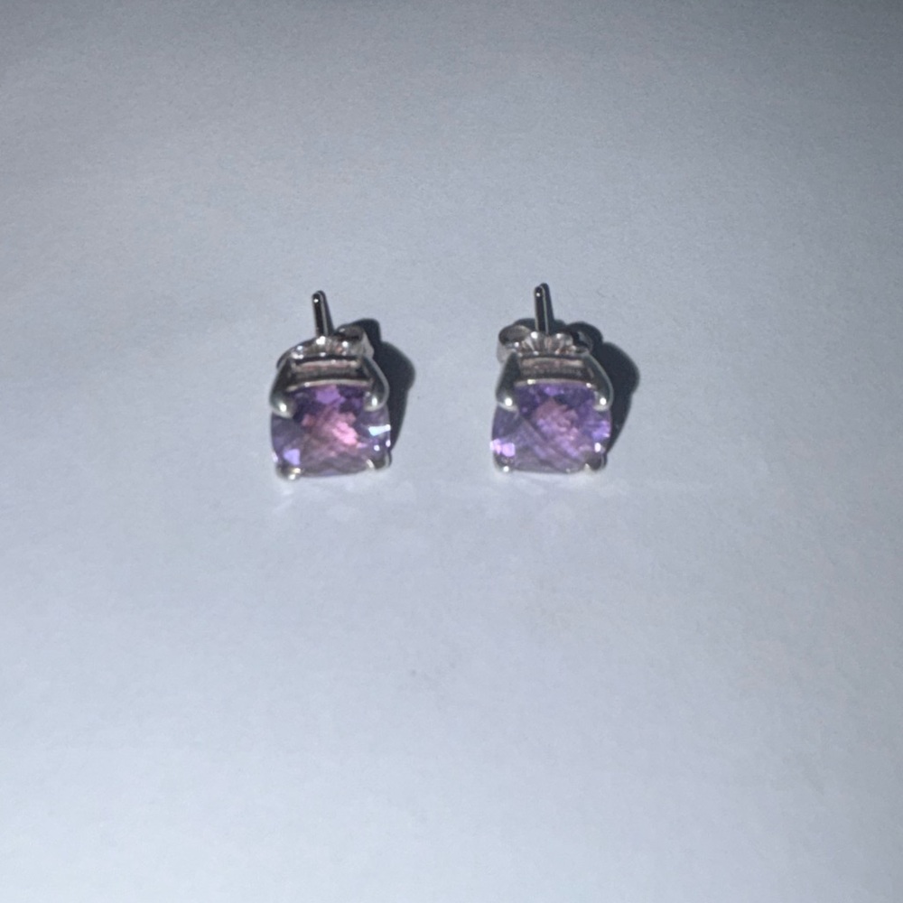 Tiffany&Co Amethyst Earrings